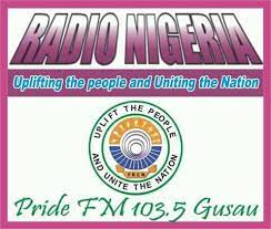 Radio Pride FM 103.5 Gusau logo